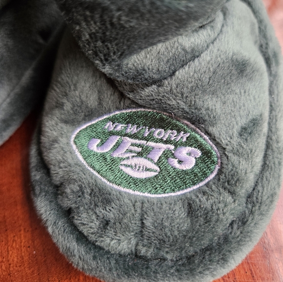 NWT NFL Jets FOCO Baby/Toddler Ankle Top Slippers - Picture 2 of 11